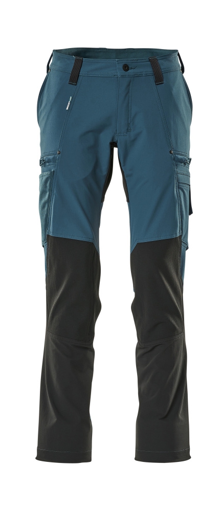 MASCOT Advanced Bundhose Ultim. Stretch Gr. 82C52 dunkelpetr./ schwarz 21679-311