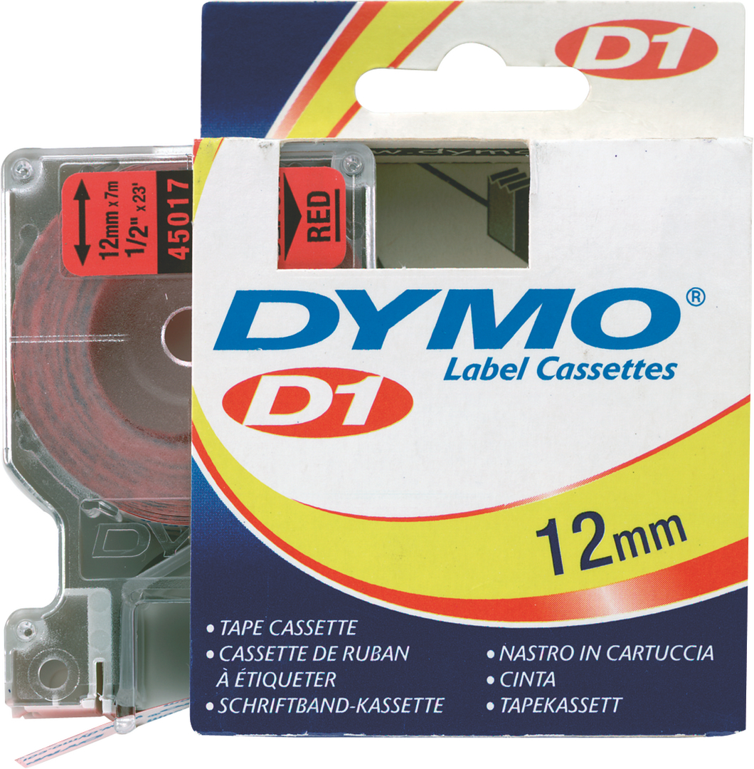 DYMO Schriftbandkassette D1 S0720670 9mmx7m sw auf tr