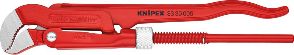 KNIPEX 83 60 010 Rohrzange S-Maul Schnelleinst.rot pulverbesch. 330 mm