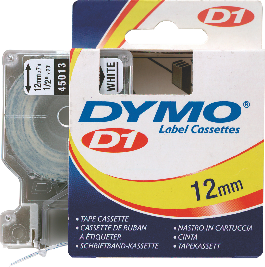 DYMO Schriftbandkassette D1 S0720670 9mmx7m sw auf tr