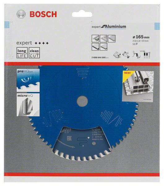 BOSCH Kreissägeblatt Expert for Alu