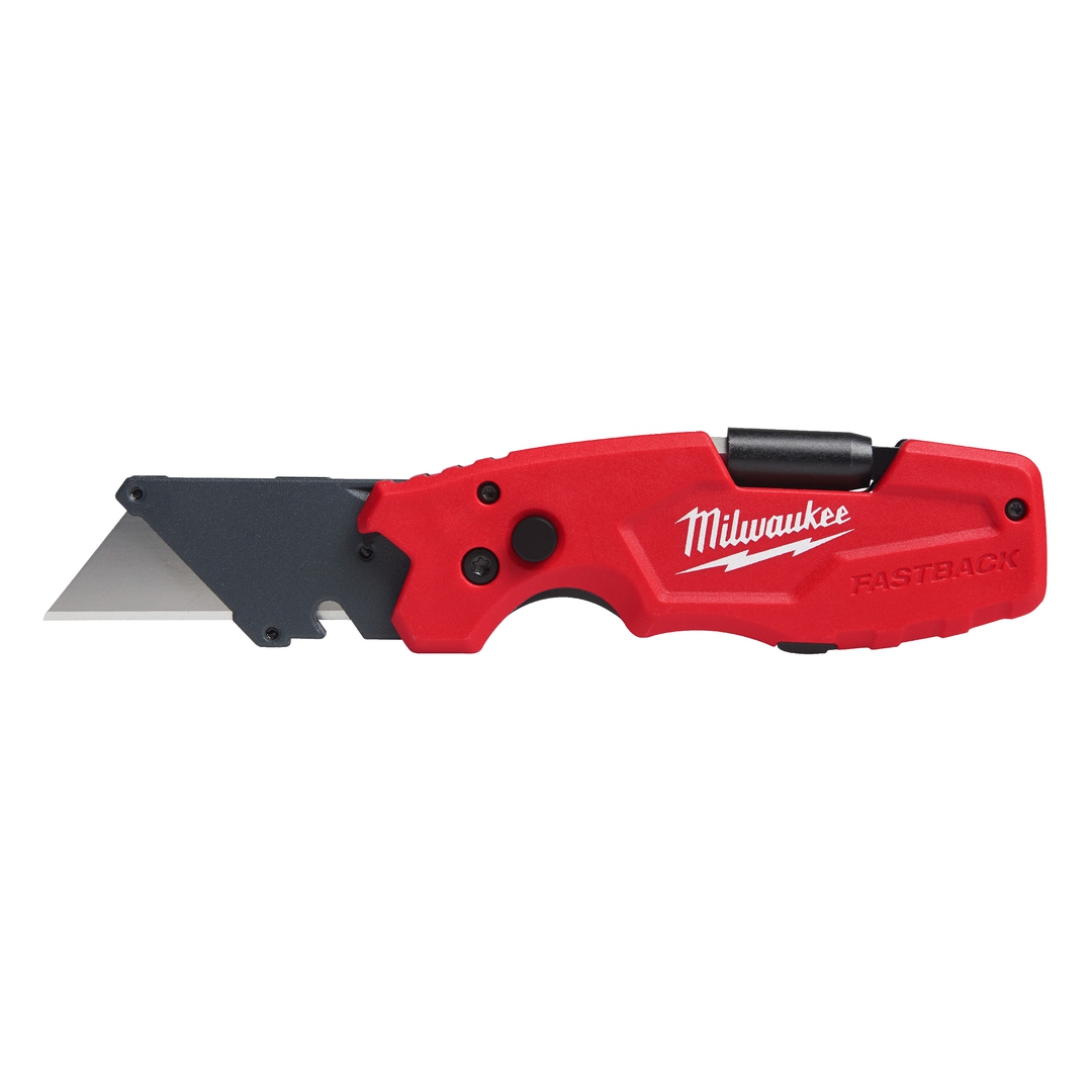 MILWAUKEE FASTBACK 6-in-1 Universal- Klappmesser mit integ 1/4" Hex-Bithalter