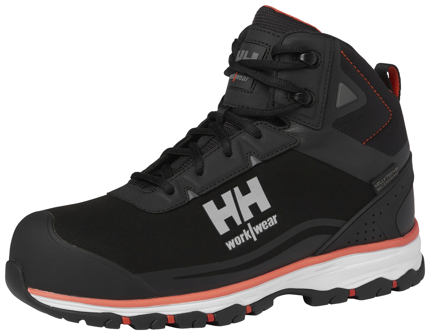 HELLY HANSEN Sicherheits-Schuh 78392 Chelsea Evo, S3 MID Gr. 43 BLACK/ORANGE