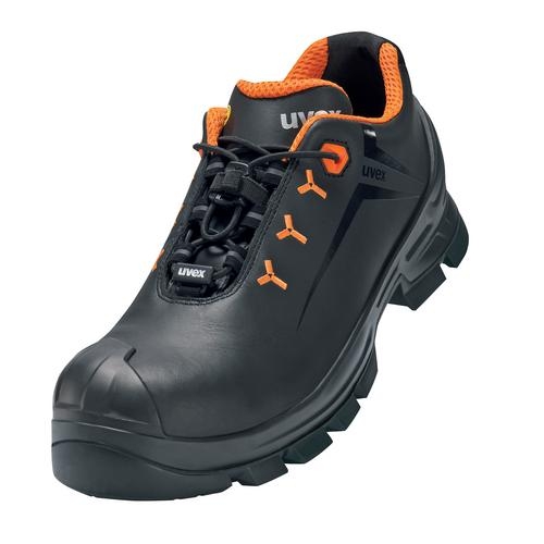 UVEX 2 MACSOLE Sicherheits-Halbschuh Gr. 52 W14 S3L ESD SR HRO schw/or 6522.4