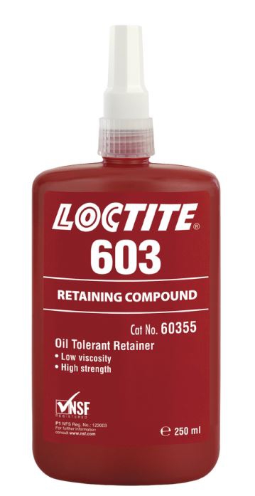 LOCTITE Öltolerantes Fügeprodukt für Lagerbefestigung 250 ml Nr. 603