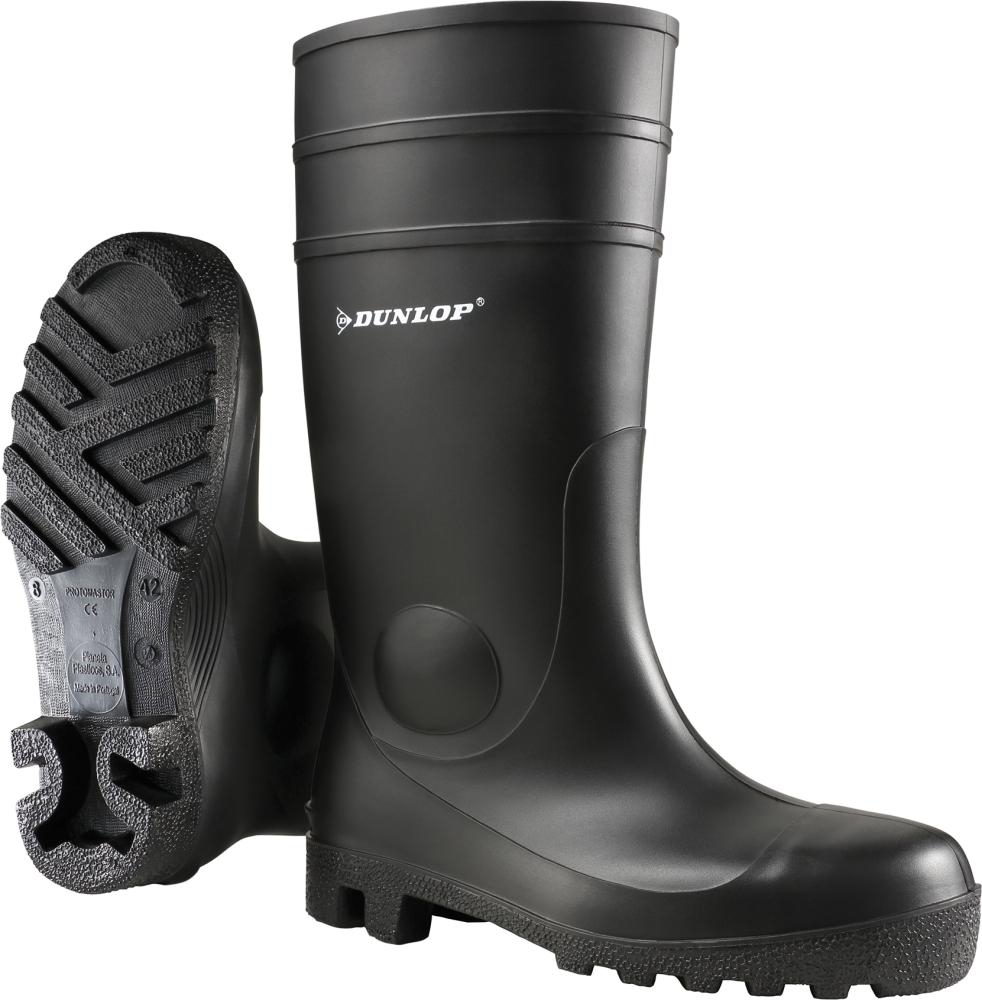 DUNLOP Stiefel Protomastor PVC, schwarz, Größe 48