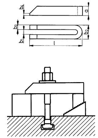 Spanneisen D6315B 22x200mm              AMF