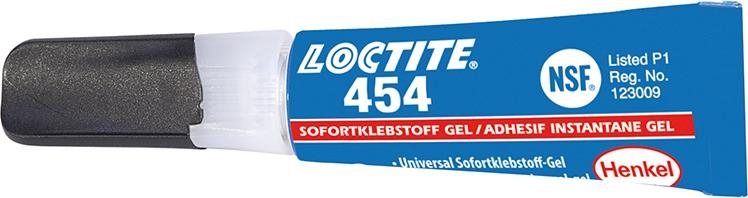 LOCTITE Sofortklebstoff Gelförmig Nr. 454 20g-Tube