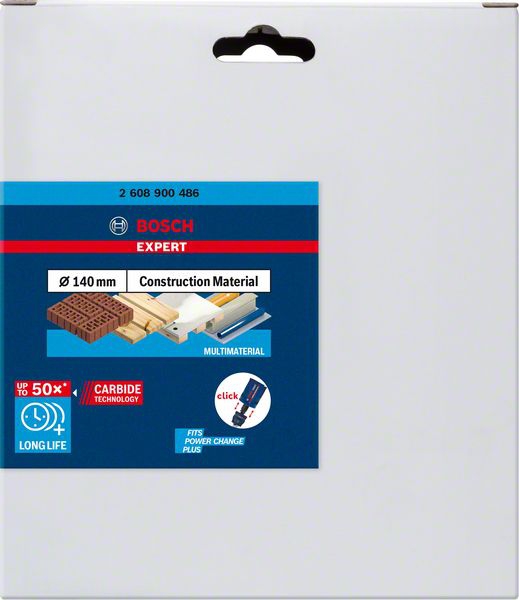 BOSCH Lochsäge EXPERT ConstructionMat 140 mm