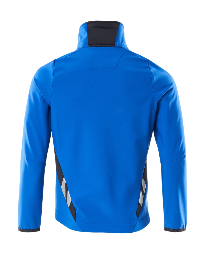 MASCOT Accelerate Softshell-Jacke Gr. L azurblau/schwarzblau 20102-253