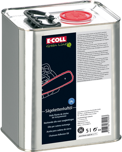 E-COLL EU Sägeketten-Haftöl UWS 20 Liter Kanister, umweltschonend