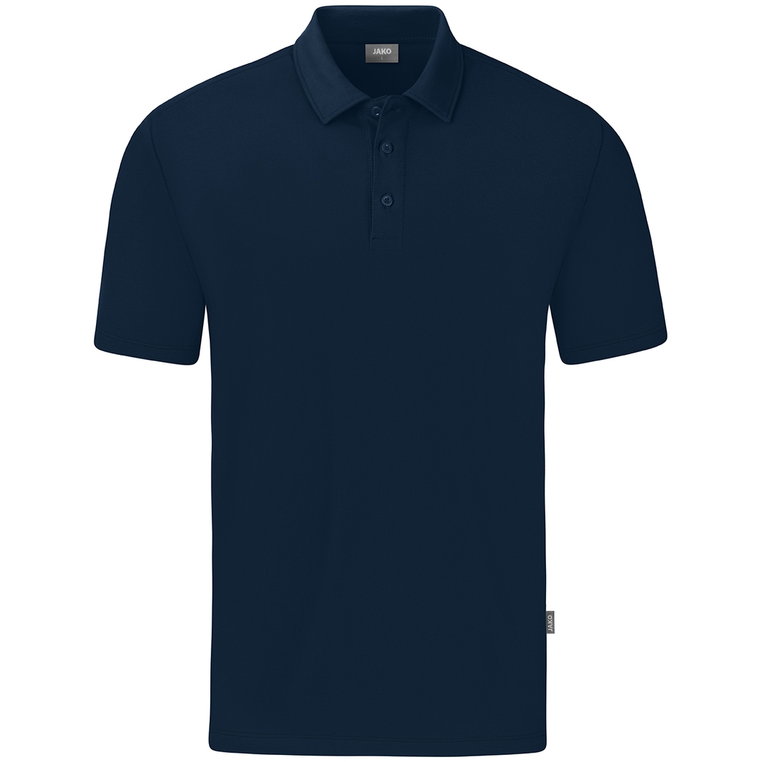 JAKO Polo Organic Stretch Herren C6321, Gr. S marine