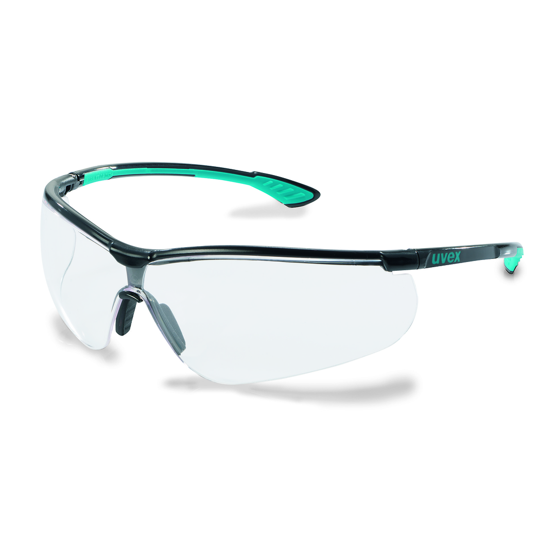 UVEX Schutzbrille sportstyle extr. AS AF klar schw/blau 9193.376