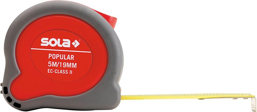 Rollmeter Popular 3m x 13mm            Sola