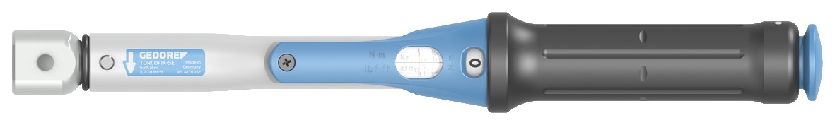 GEDORE Drehmomentschlüssel Torcoflex 9x12 5-25 Nm, 4101-02, 1646192