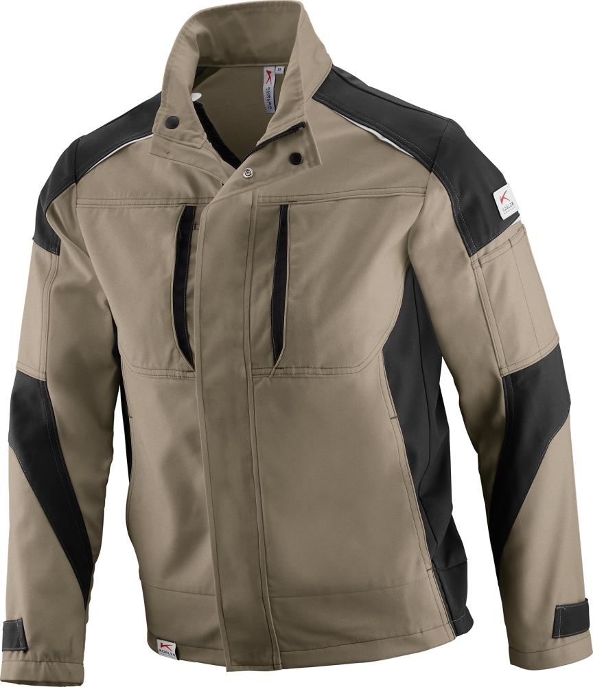 KÜBLER Jacke ACTIVIQ Gr. 2XL Gr. 2XL, sand/schw.