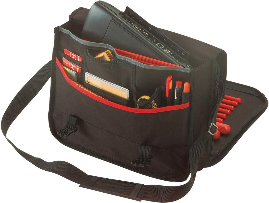 PLANO Falt-Werkzeugtasche für Werkzeuge, Laptop, Dok., 320 x 400 x 130 mm, 559 TB