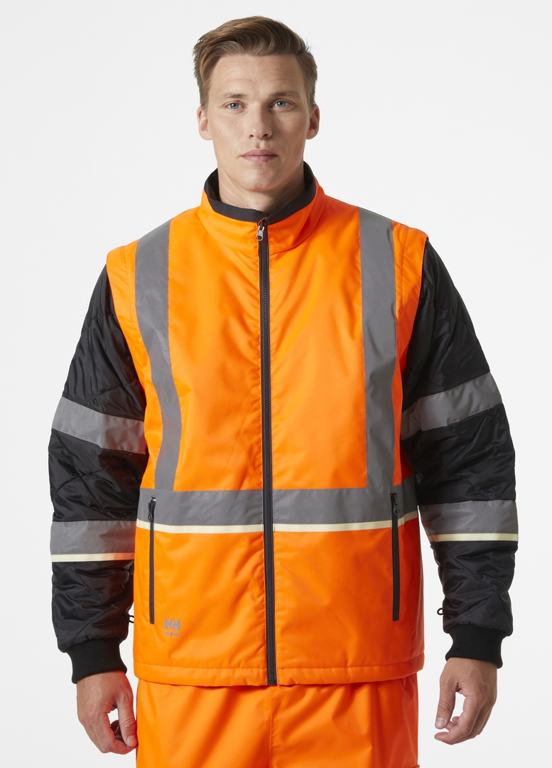 HELLY HANSEN UC-ME InnenJacke Orange/Ebony Gr.2XL