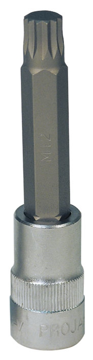 PROJAHN Schraubendreher Einsätze 1/2" für Innen-Vielzahn, L 100, M10