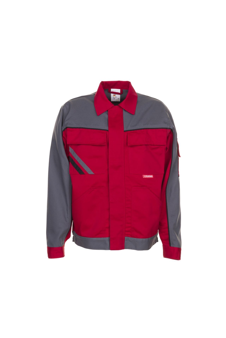 PLANAM Bundjacke HIGHLINE 2316 rot/schiefer/schwarz, Gr. 50