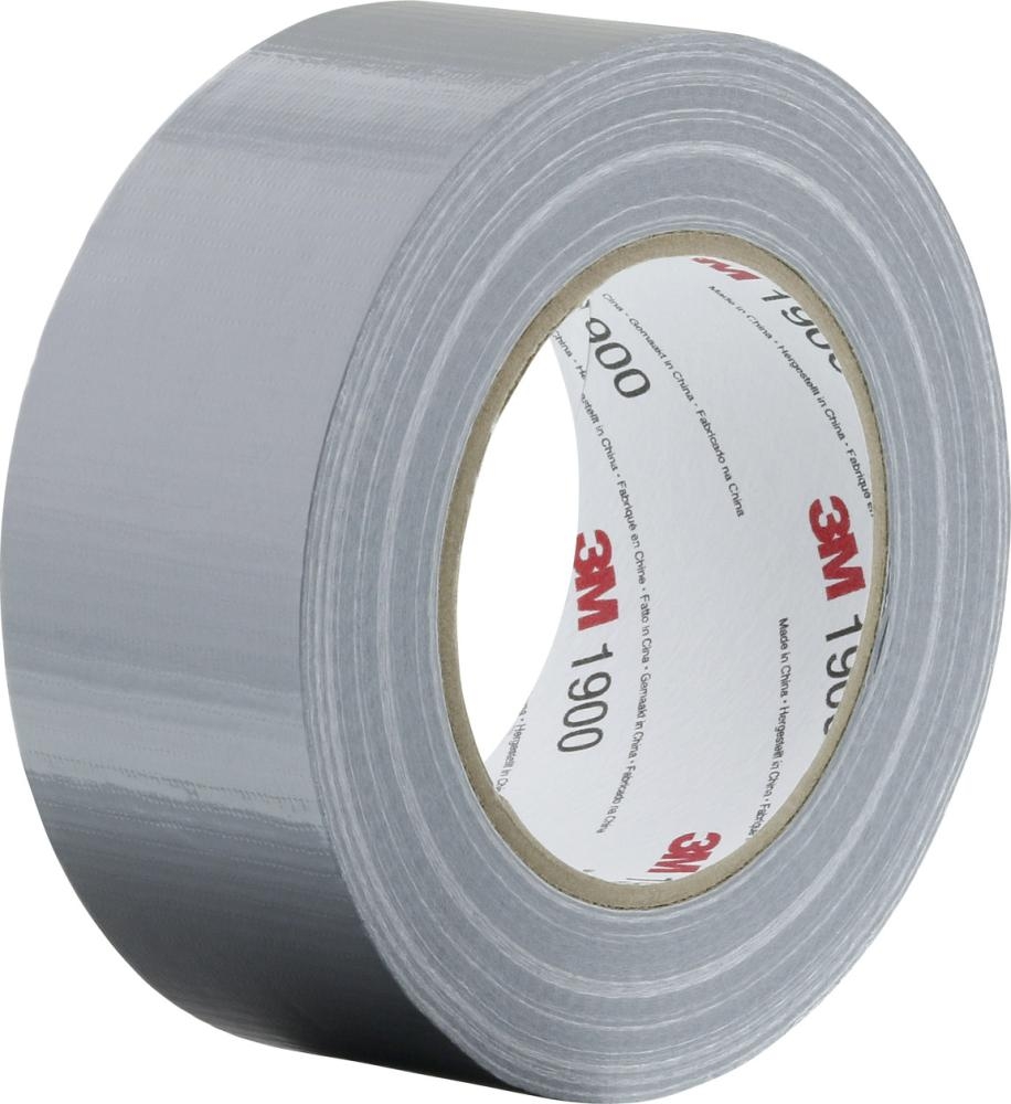 3M Gewebe-Klebeband 1900 50 mm x 50 m, silber