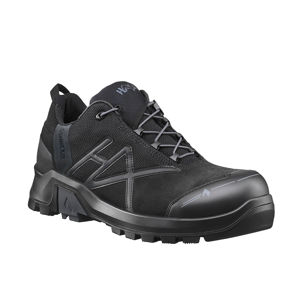 HAIX CONNEXIS Safety+ GTX low black-black,ESD,Goretex,Gr. 44 (UK 9,5)