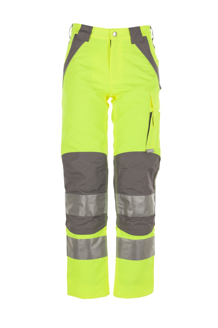 PLANAM Plaline Warnschutz Bundhose gelb/zink 44