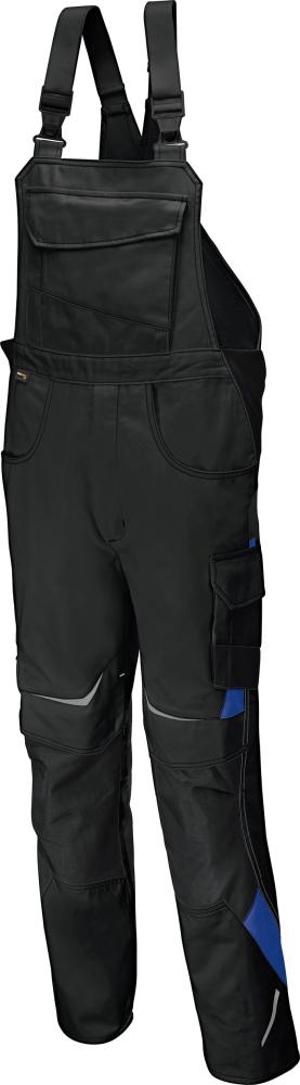 KÜBLER Latzhose PULSSCHLAG Gr. 25, schw./kbl.blau