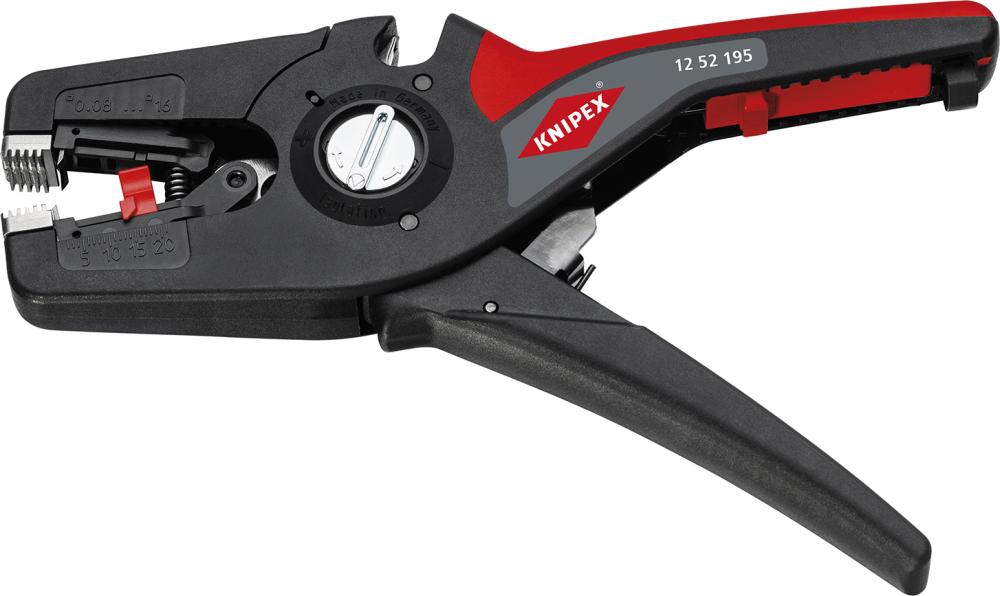 KNIPEX 12 52 195 PreciStrip16 Automatische Abisolierzange 190 mm