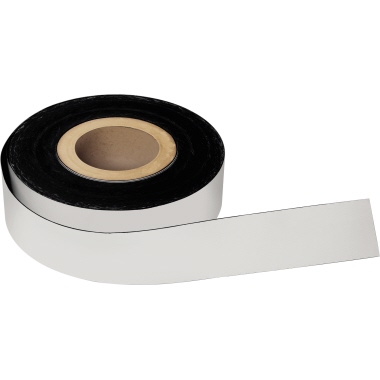 Magnetband PVC weiss L 30 m x B 50 mm