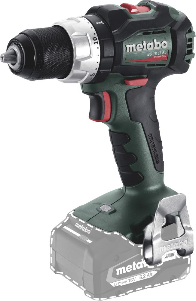 METABO Akku-Bohrschrauber BS 18 LT BL, solo, metaBOX 145