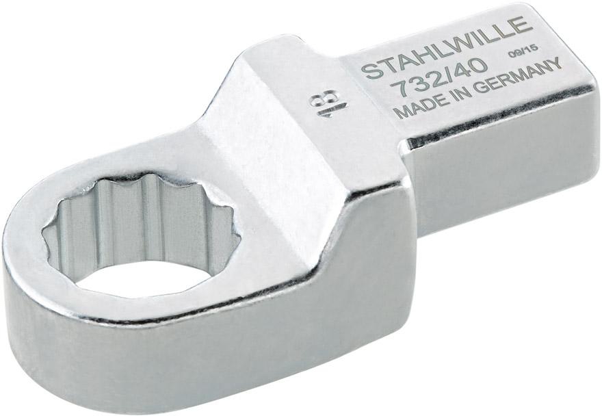 STAHLWILLE Ring-Einsteckwerkzeug 14x18 mm 732/40 22