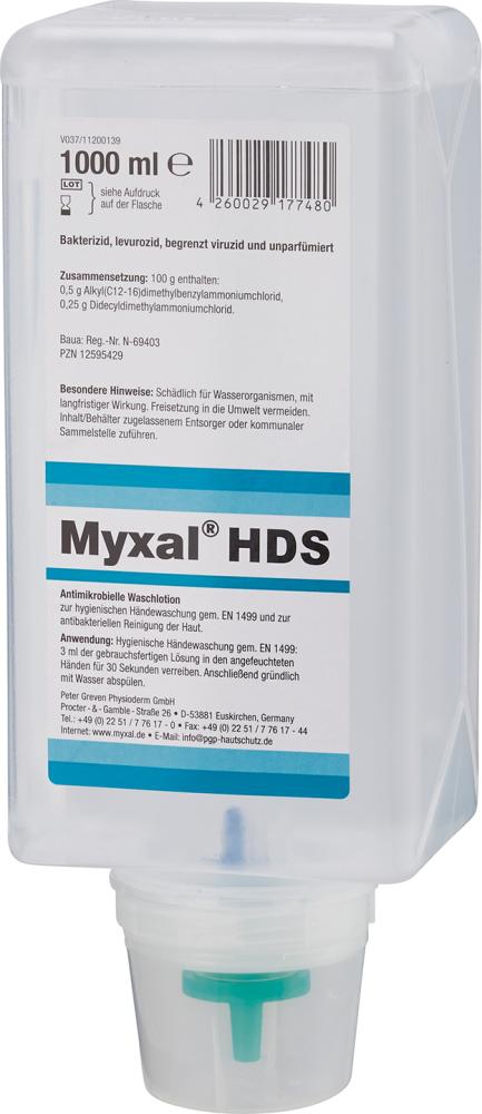 MYXAL HDS Händedekontamanitation 1.000ml Varioflasche