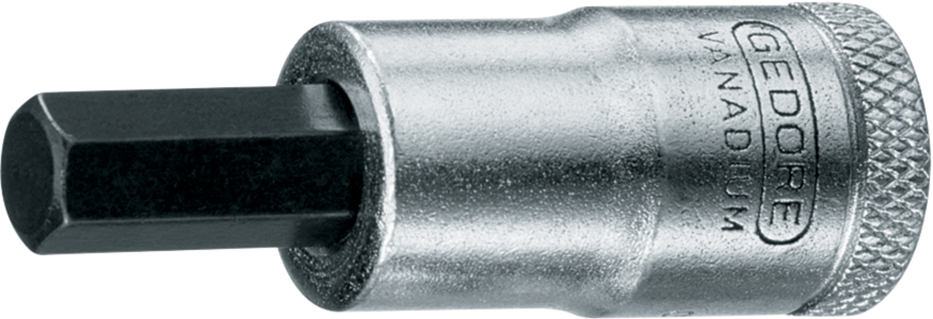 GEDORE Schraubendrehereinsatz 3/8" Innen-6kt 4mm, IN 30 4, 6241010