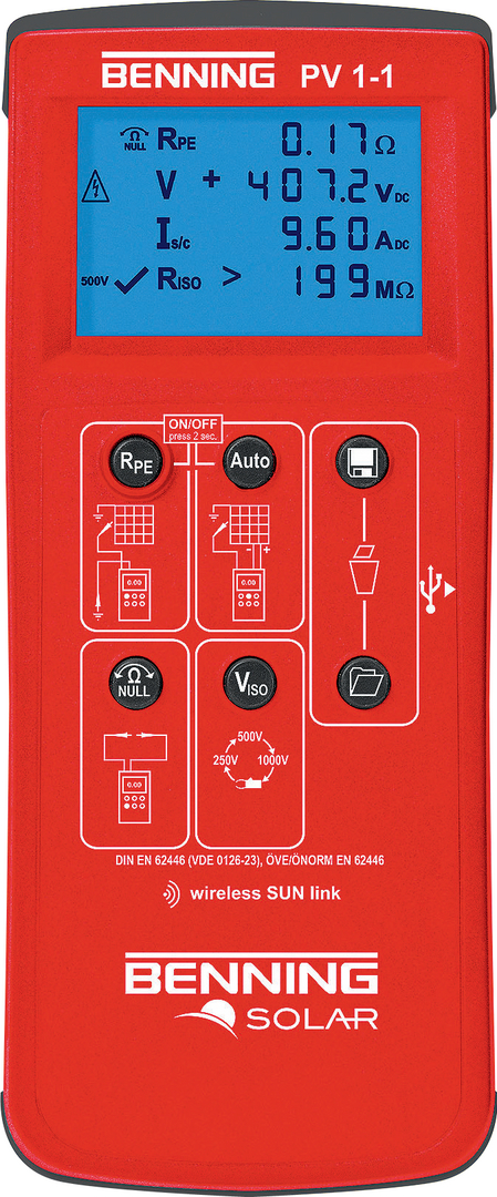 BENNING Installationstester PV 2