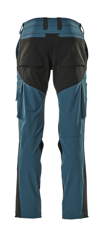 MASCOT Advanced Bundhose Ultim. Stretch Gr. 82C52 dunkelpetr./ schwarz 21679-311