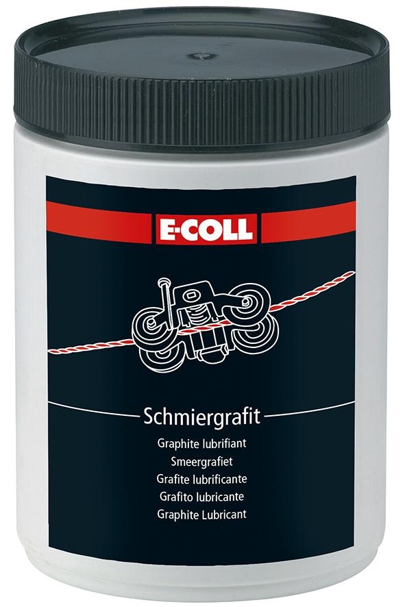 E-COLL Dichtungsschmiere (Schmiergrafit) 750ml Dose, schwarz