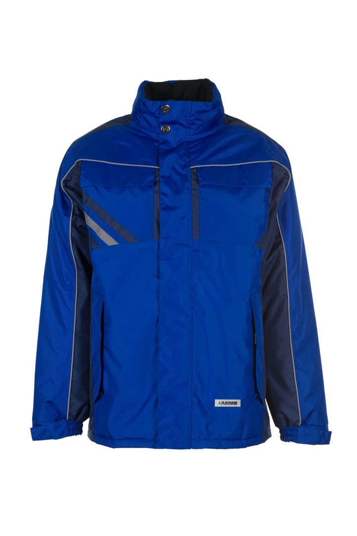 PLANAM Winterjacke Highline Nr. 2300 Kornblau - Marine - Zink Gr. S