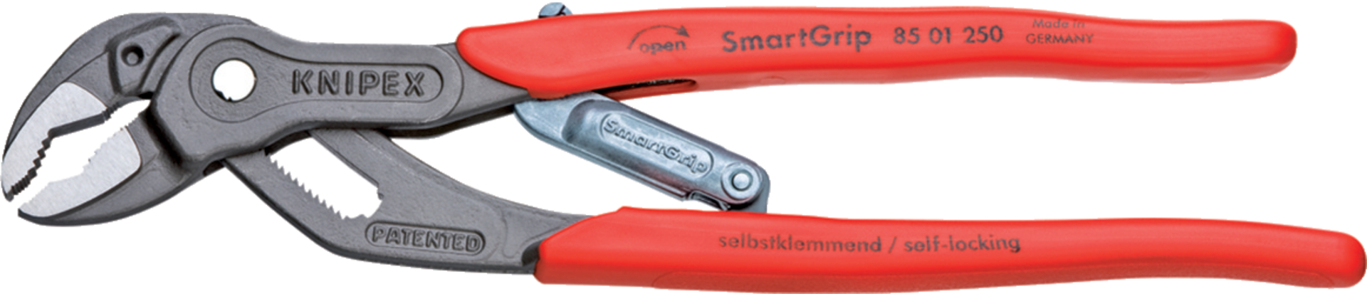 KNIPEX 85 01 250 SmartGrip Wasserpumpenzange autom. Einst. 250 mm