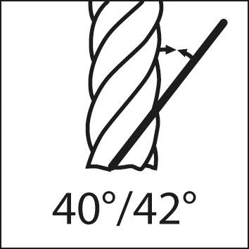 Ratiofr.6527L VHM FIRE 4mm Z 4 HA INOX   Gühring