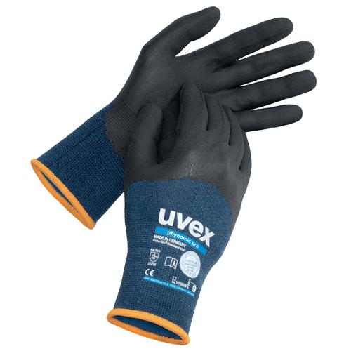 UVEX Montage-Handschuh phynomic pro Gr. 10 Aqua-Polymer-Pro blau/gr, 6006.2