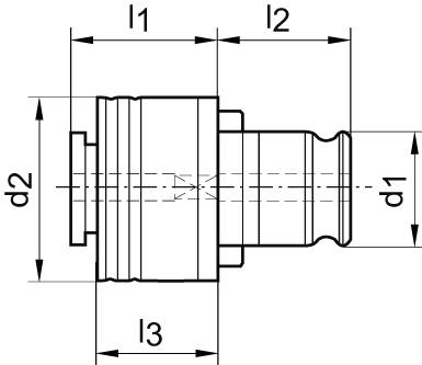 FORTIS Schnellwechsel-Einsatz ES 2 11,20 mm