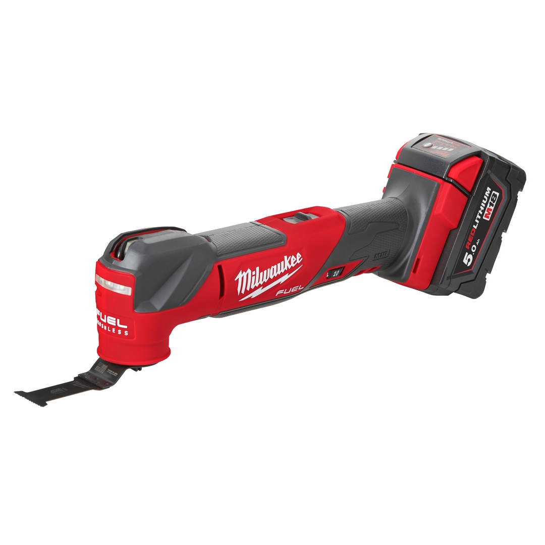 MILWAUKEE Akku-Multitool in HD Box FUEL M18FMT-502X, 2x5Ah, Ladegerät