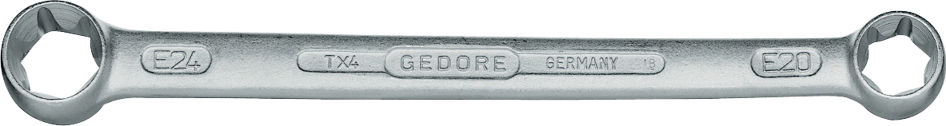 GEDORE Doppelringschlüssel Außen-TORX E10xE12, TX 4 E10XE12, 6059990