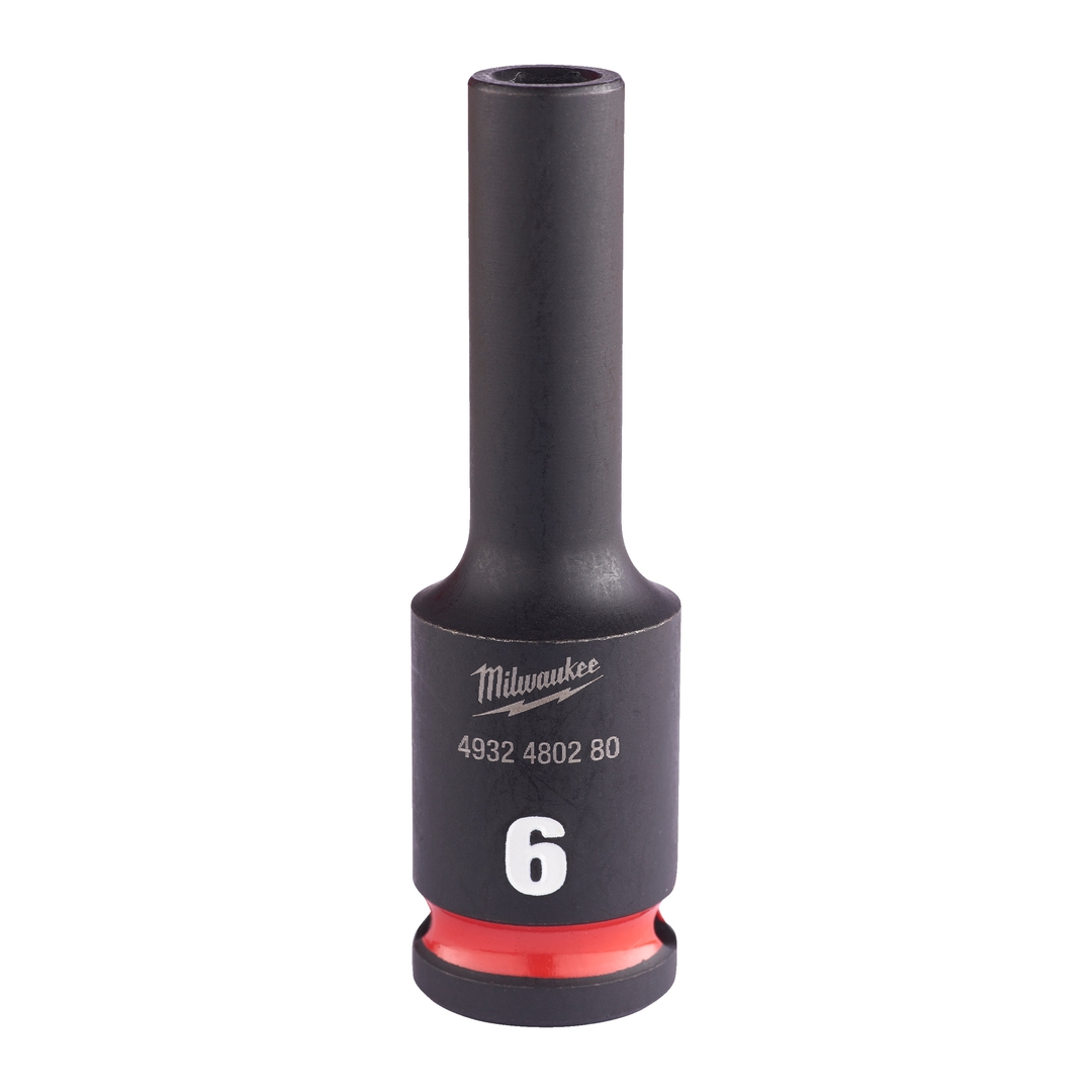 MILWAUKEE SHOCKWAVE Schlagnuss 3/8" lang 6 x 65 mm