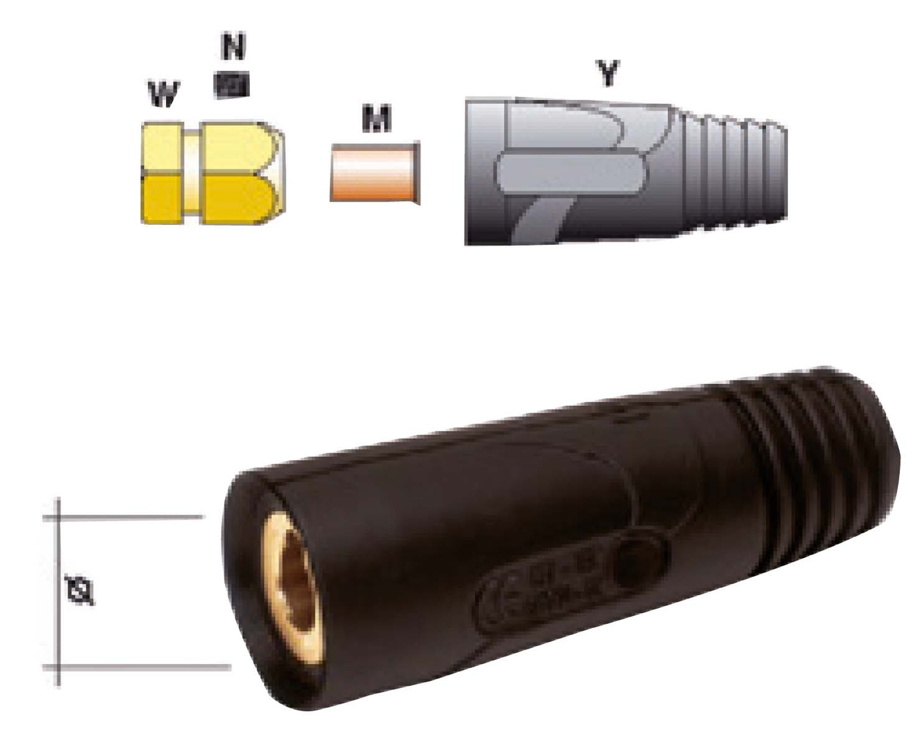 BUCHSE 400 A/16-35 QMM