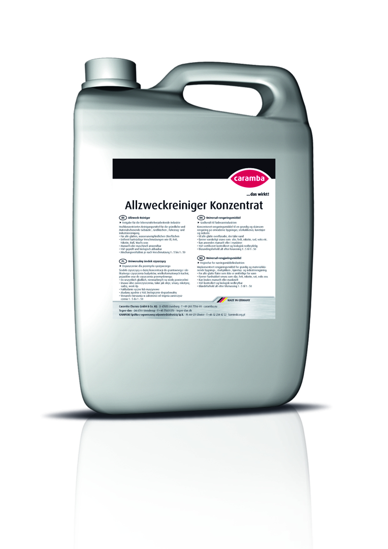 CARAMBA Intensiv Allzweck-Reiniger 10 Liter Kanister "Profi-Serie"