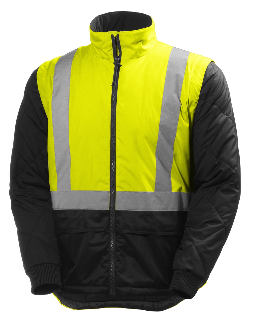 HELLY HANSEN Warnschutz-Regenjacke 4in1 71370 ALTA CIS yellow/charcoal 369, L