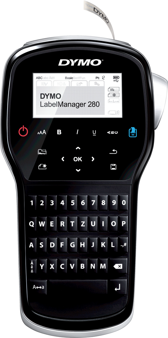 DYMO LabelManager 160 QWERTZ-Tastatur_N