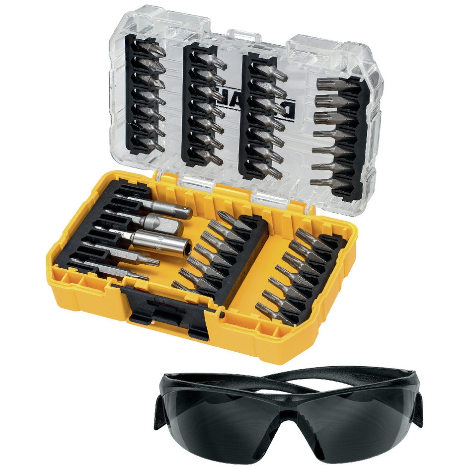 Dewalt Bit-Set 47-tlg. inkl Brille DT70704-QZ